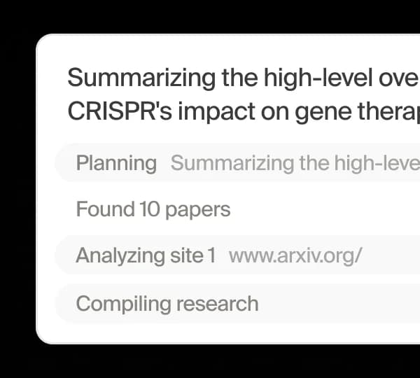 Research API endpoint content