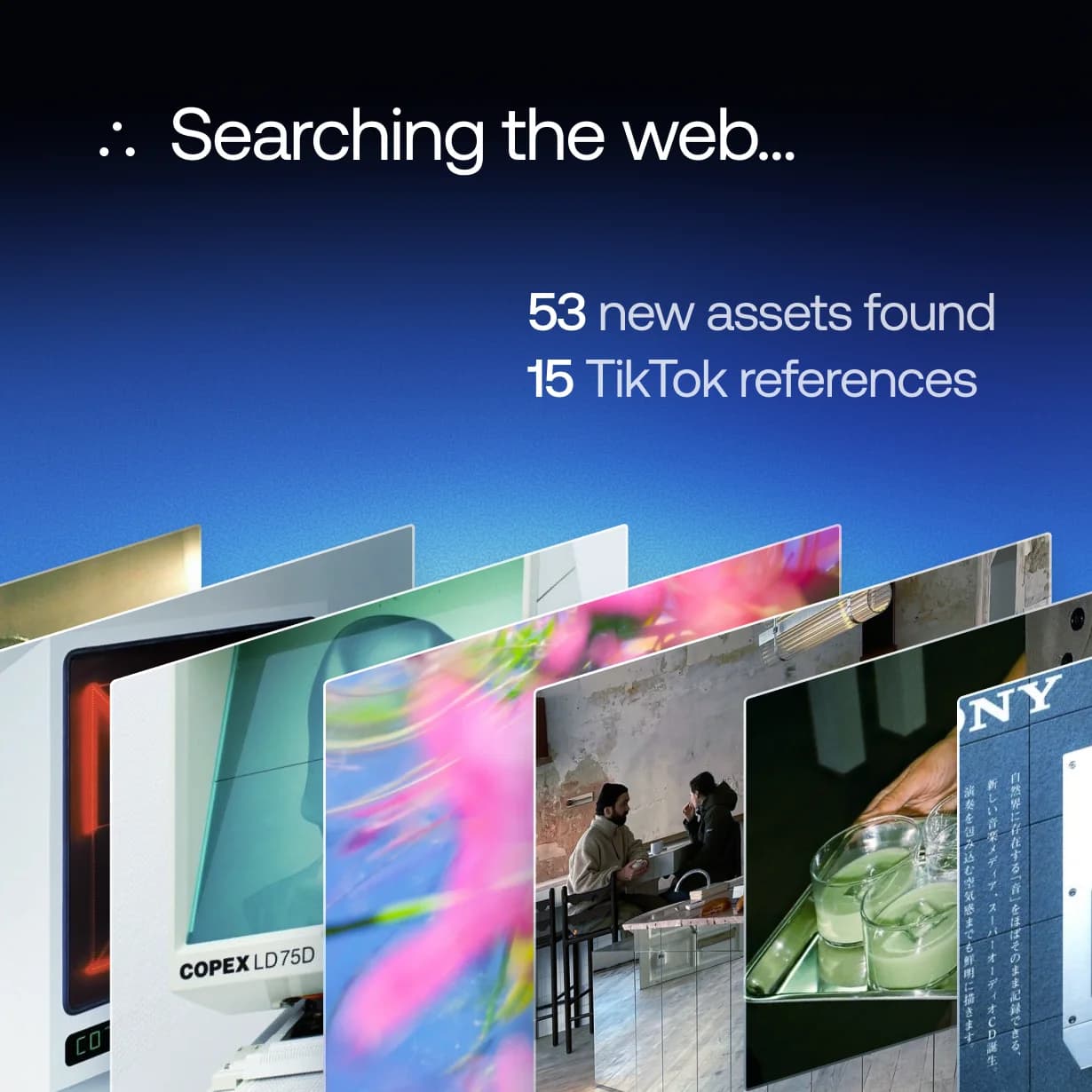 Marketing interface