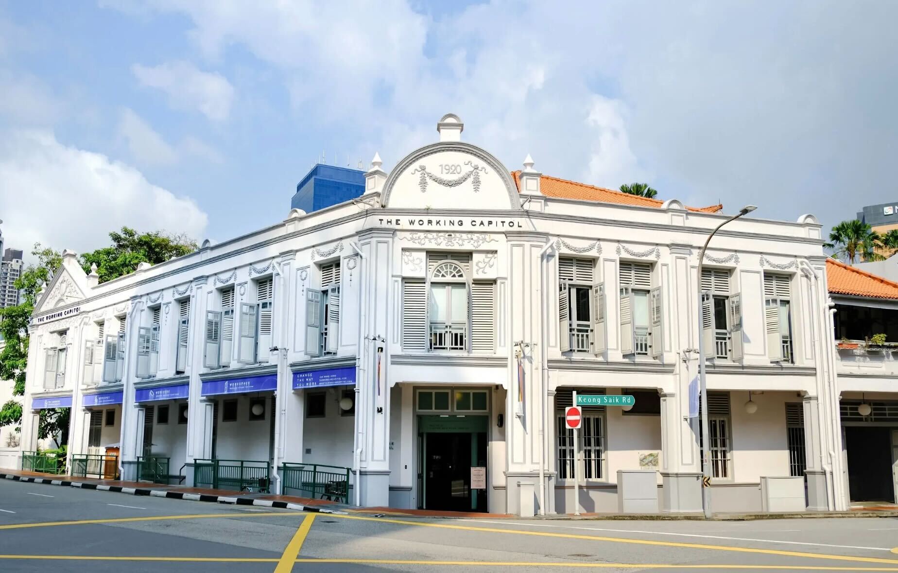 Exa's new Singapore office in a modernised heritage building.